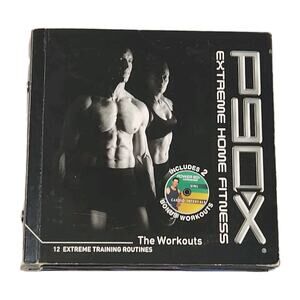 P90X Extreme Home Fitness DVD Training Tony Horton BEACHBODY Complete 12 DVD Set